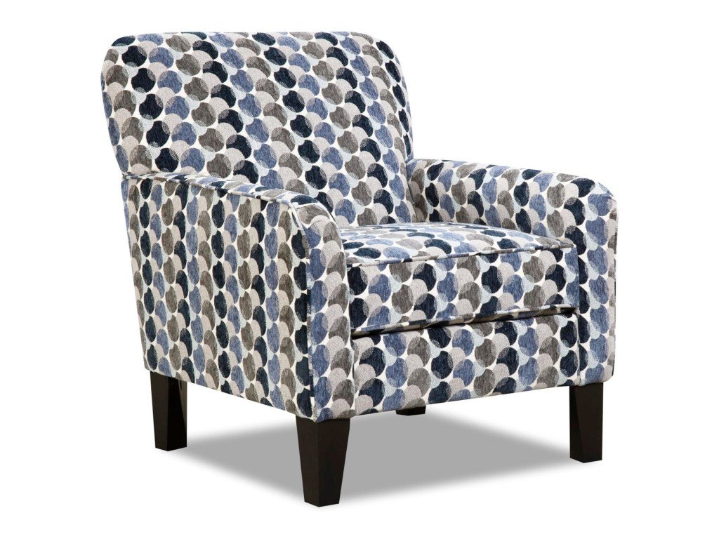 2153 Bubbles Ink Accent Chair $399