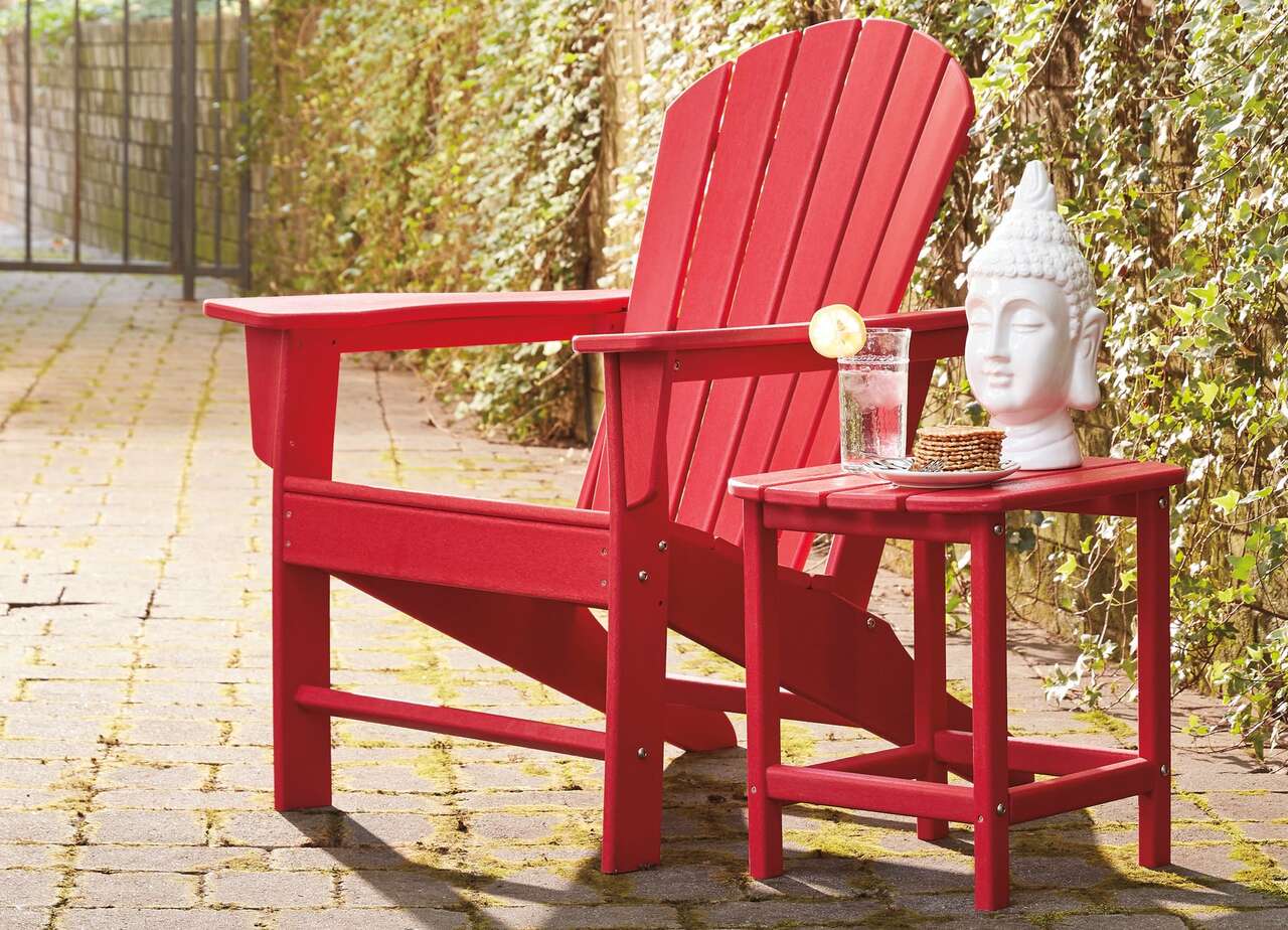 013 Adirondack Chair: Red $244.99