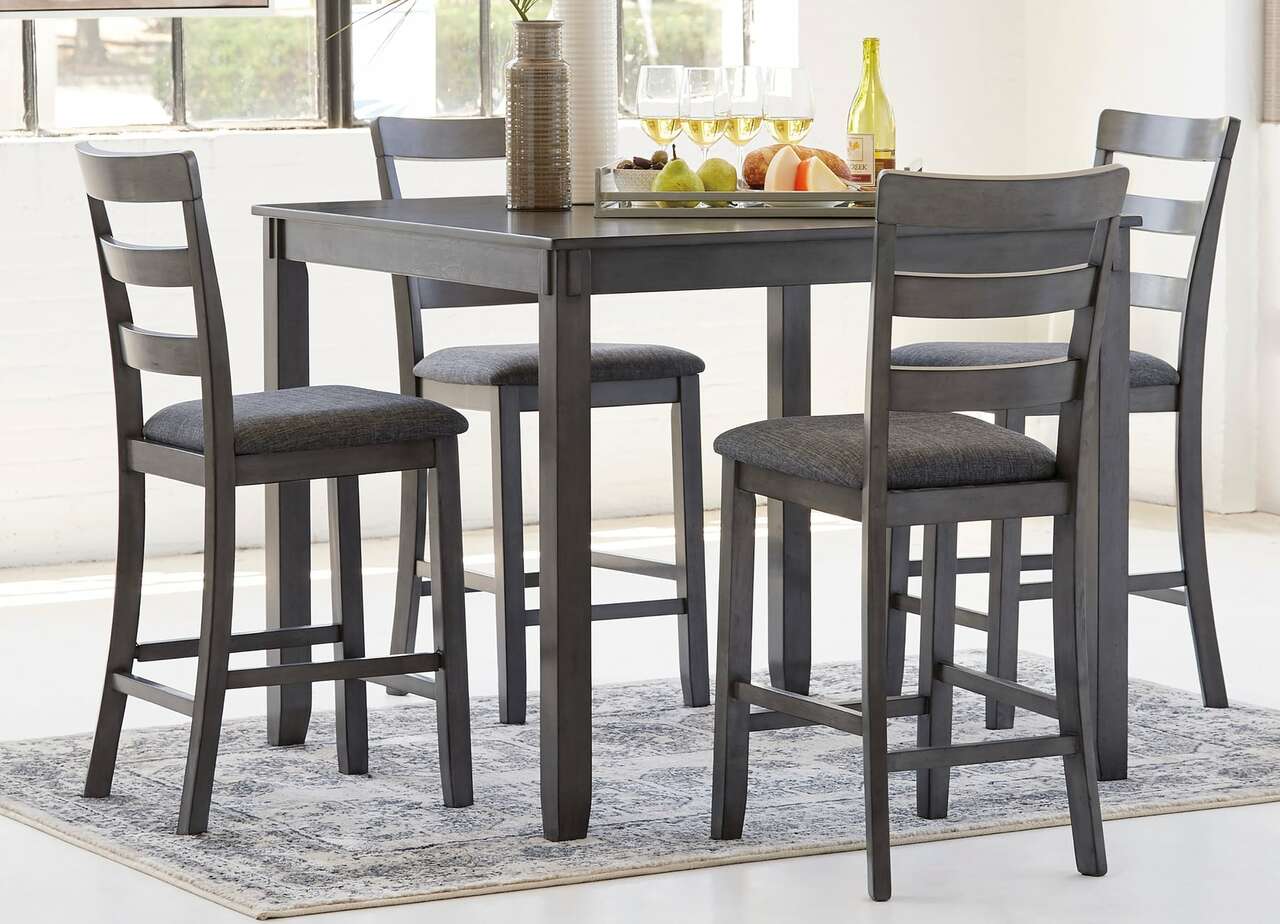  383 Bridson Counter Height Table Dinette Set: 5 Piece $699.99
