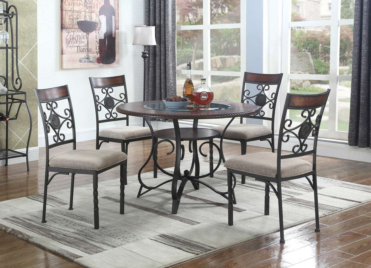 1680 Dinette Table and 4 Side Chairs $595.99