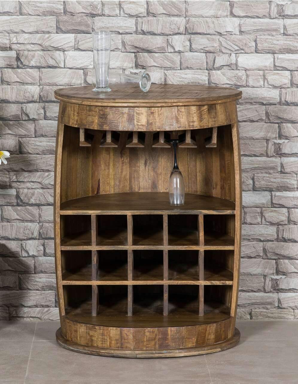 15211 Markers Round Bar Cabinet $595.99