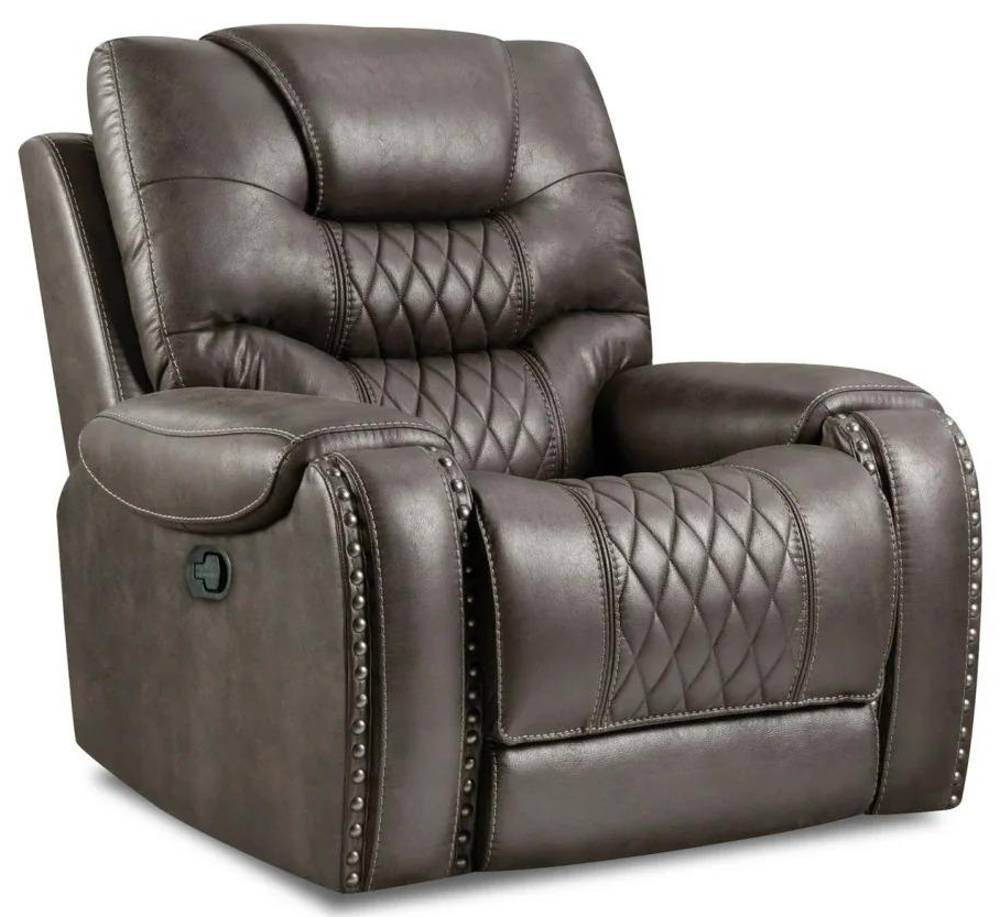 88803 Glider Recliner: Desert Charcoal $495